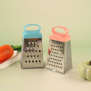 Yiwu market kitchen gadget vegetable grater with plastic handle