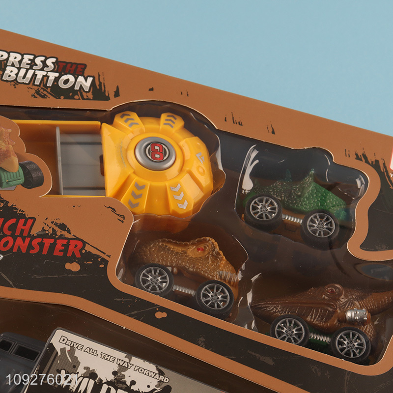 Latest products dinosaur series inertial vehicle toy for kids