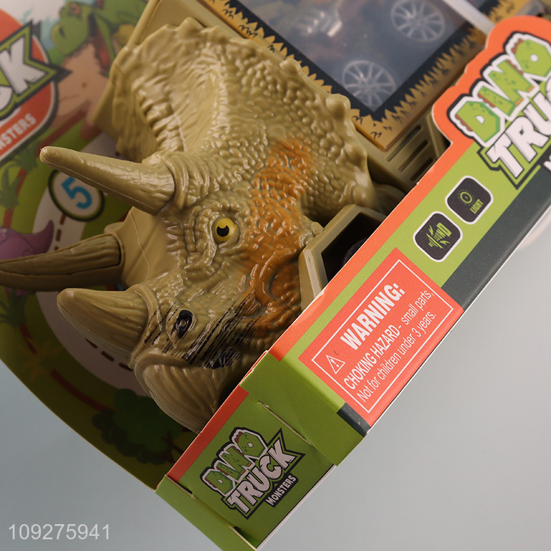 Factory price children dinosaur series car storage toy