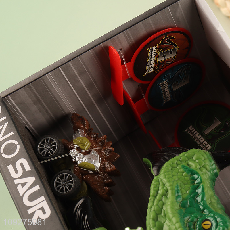 Popular products Press Ejection Dinosaur Car Toys for children