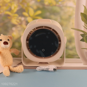 Latest products home office rachargeable fan desktop fan