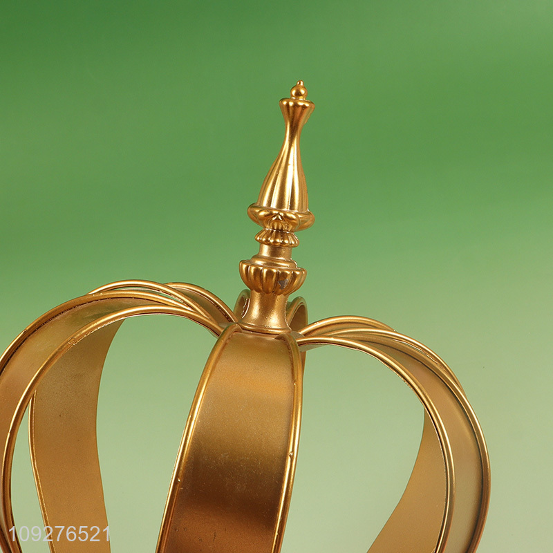 Factory direct sale Metal Decorating Crown Candle Holder