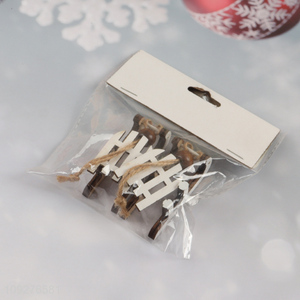 Popular products wooden christmas hanging ornament