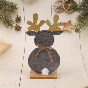 Hot items tabletop wooden christmas ornament decoration