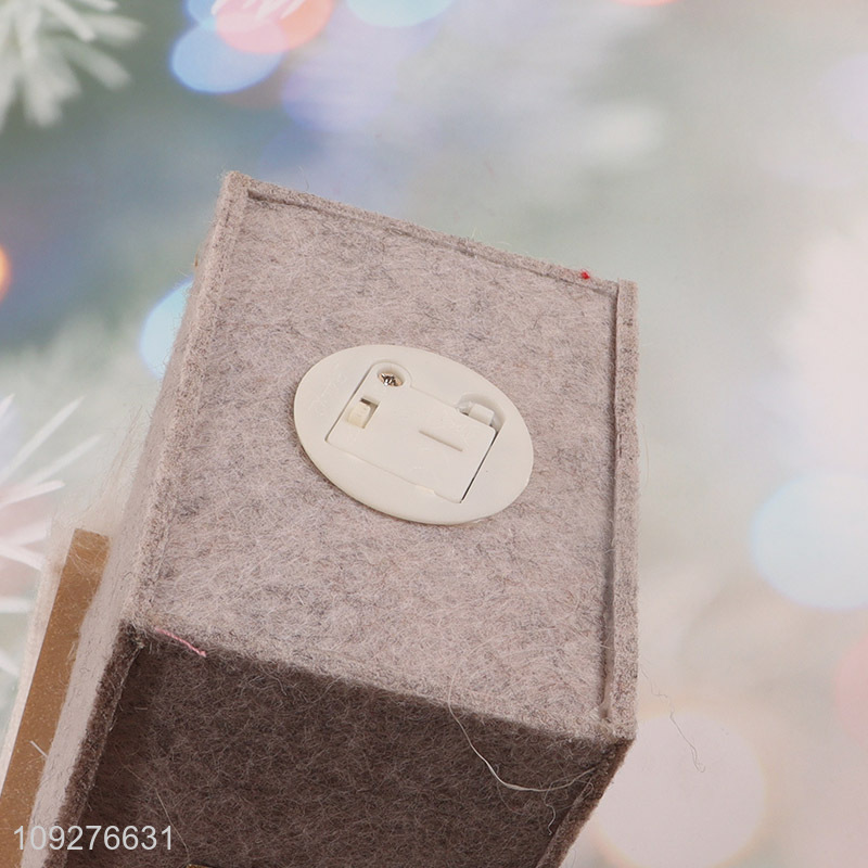 Low price house shape christmas ornament decoration