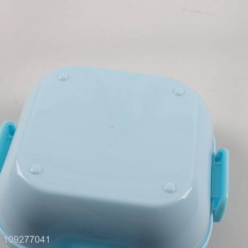 Top quality stainless steel food container lunch box with tableware