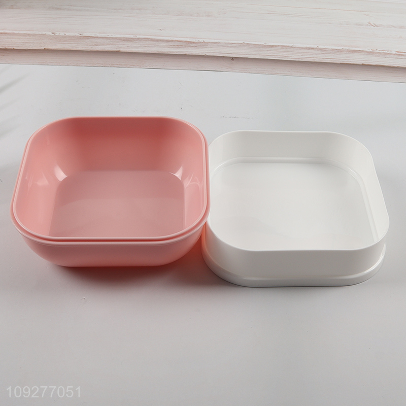 Good price double-layer food container lunch box for school office