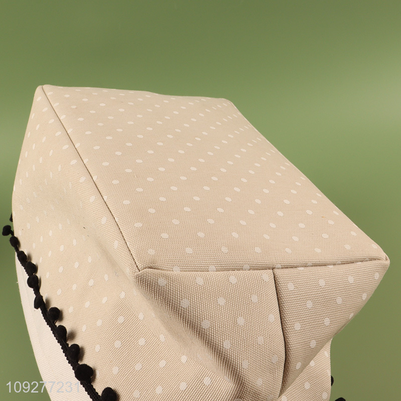 Yiwu market rectangle polyester storage basket storage container