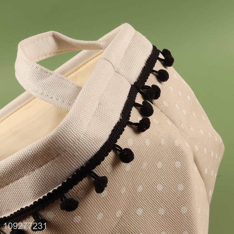 Yiwu market rectangle polyester storage basket storage container