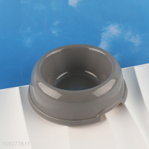 China factory round anti-slip pet feeder pet bowl