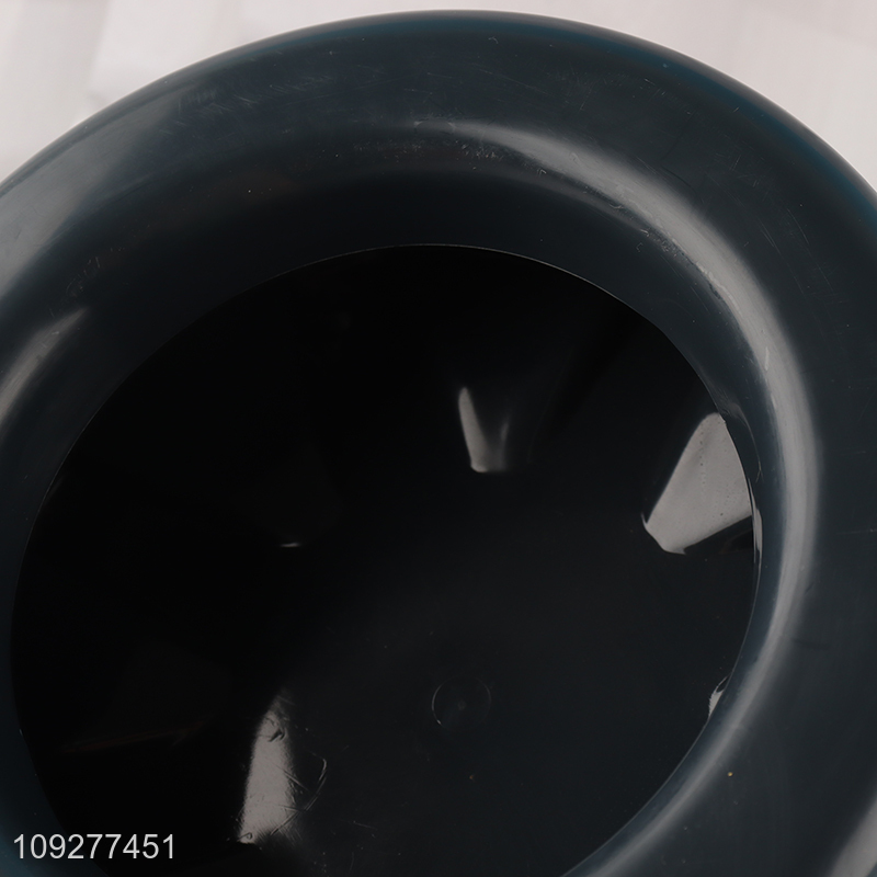 Hot selling plastic round pet feeder pet bowl wholesale