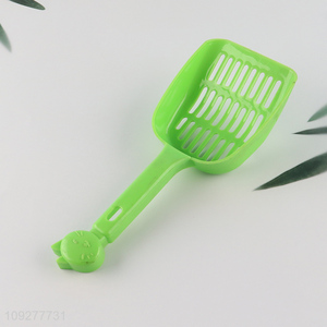 Low price plastic pet pooper scooper cat litter scoop wholesale