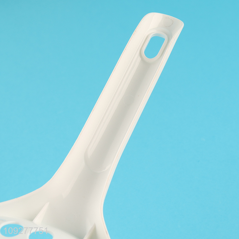 Good quality white plastic pet pooper scooper cat litter scoop