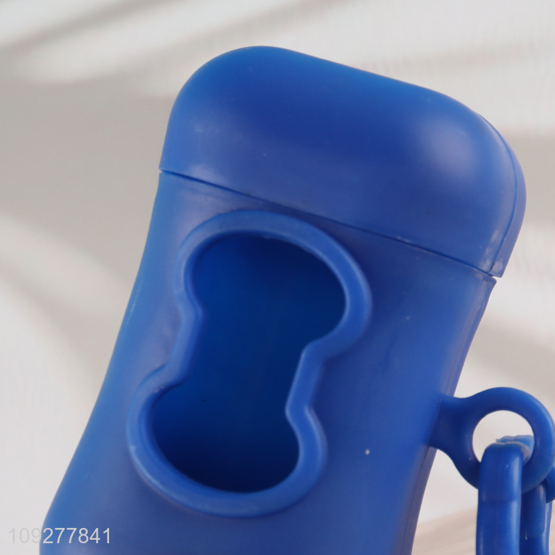 China wholesale pet dog poop waste bag holder with garbage bag