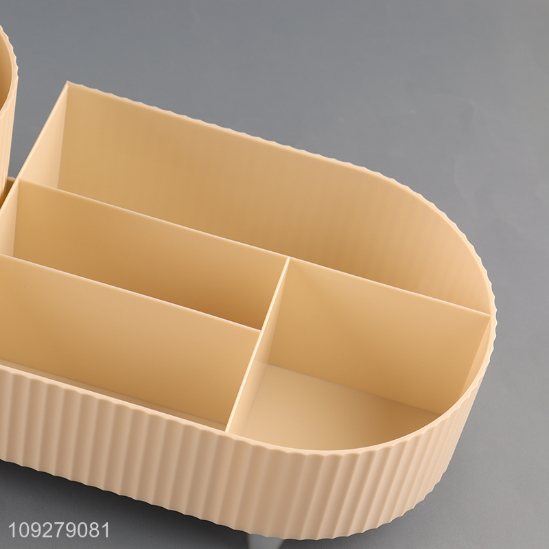 Factory price desktop organizer makeup storage box for sale