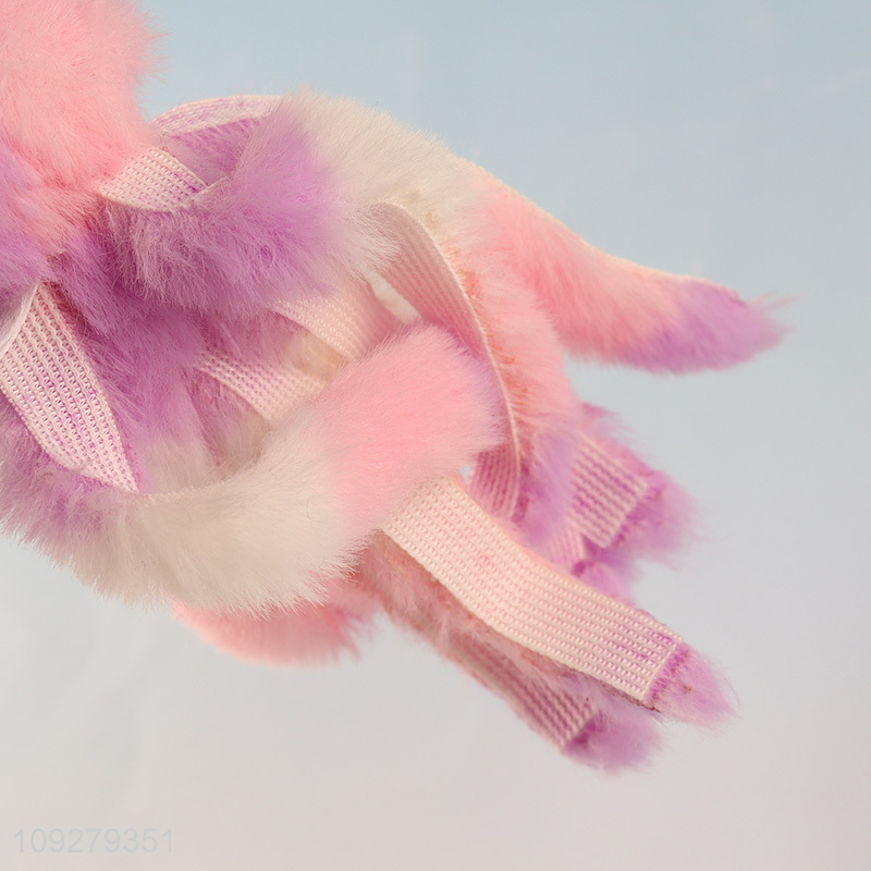 Top products portable cartoon plush keychain bag pendant