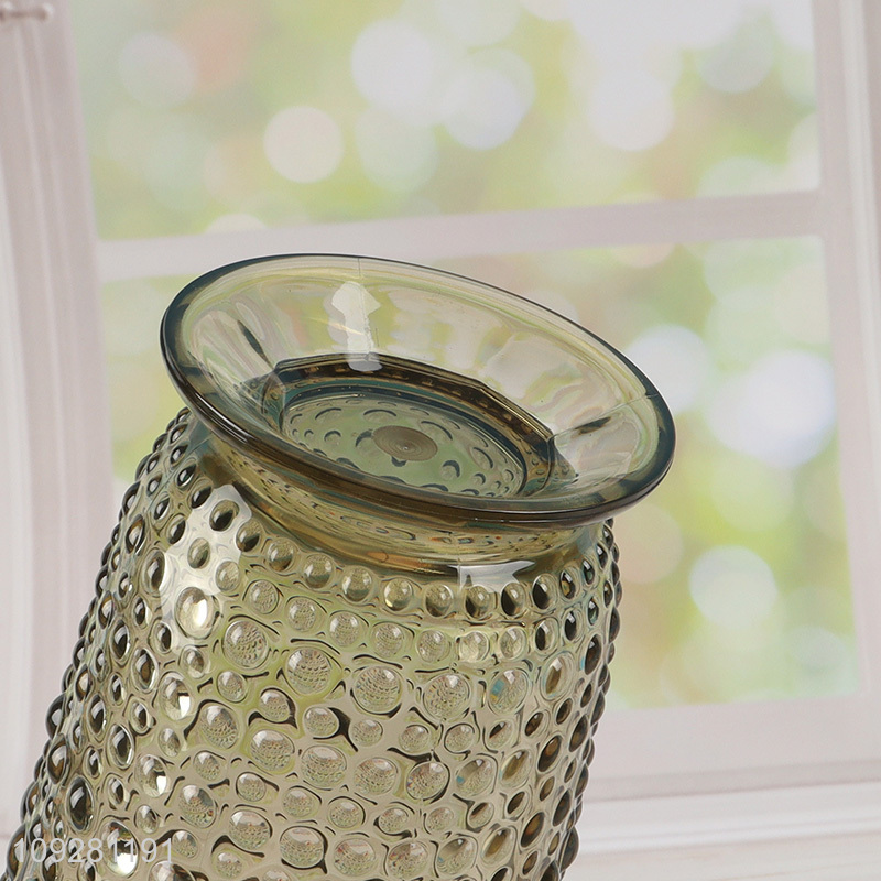 Top products glass embossed water cup drinking cup water mug