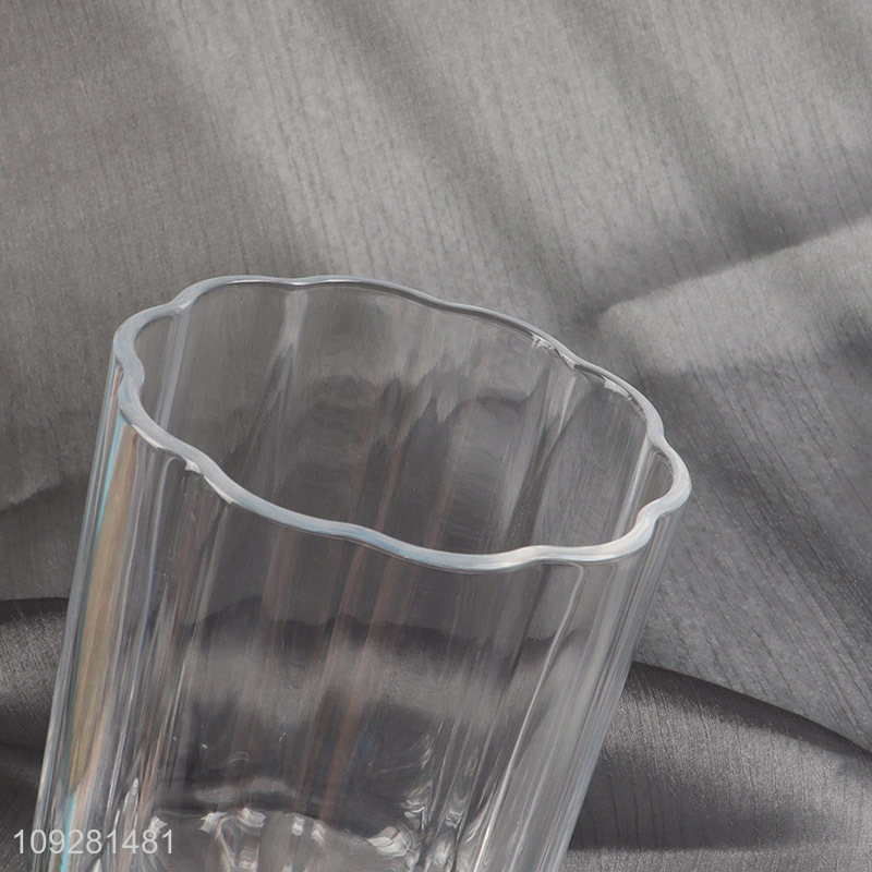 Online wholesale clear glass champagne glasses goblet glasses