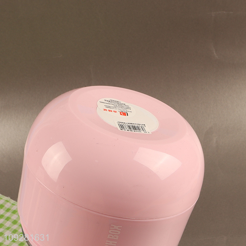 Yiwu market portable stainless steel lunch box with handle