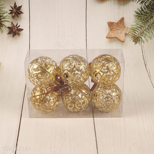 Popular products 6pcs christmas decoration christmas ball