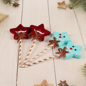 Yiwu market 2pcs star shape foam christmas decoration set