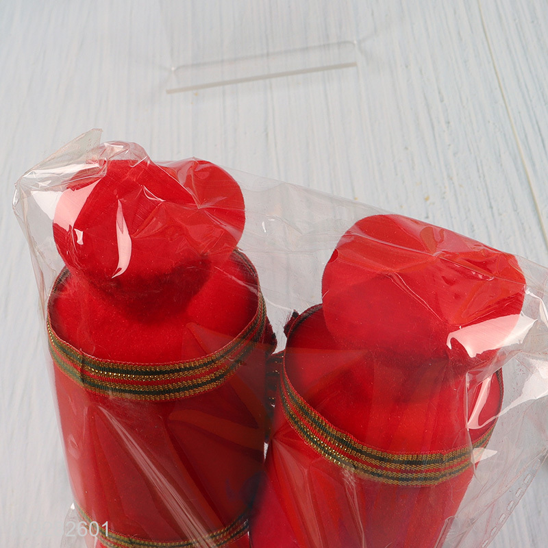 China wholesale 2pcs foam christmas hanging ornament decoration for xmas tree