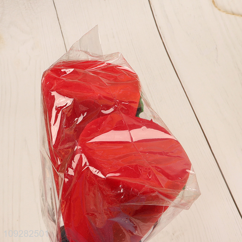 Factory supply 2pcs foam christmas tree topper christmas decoration