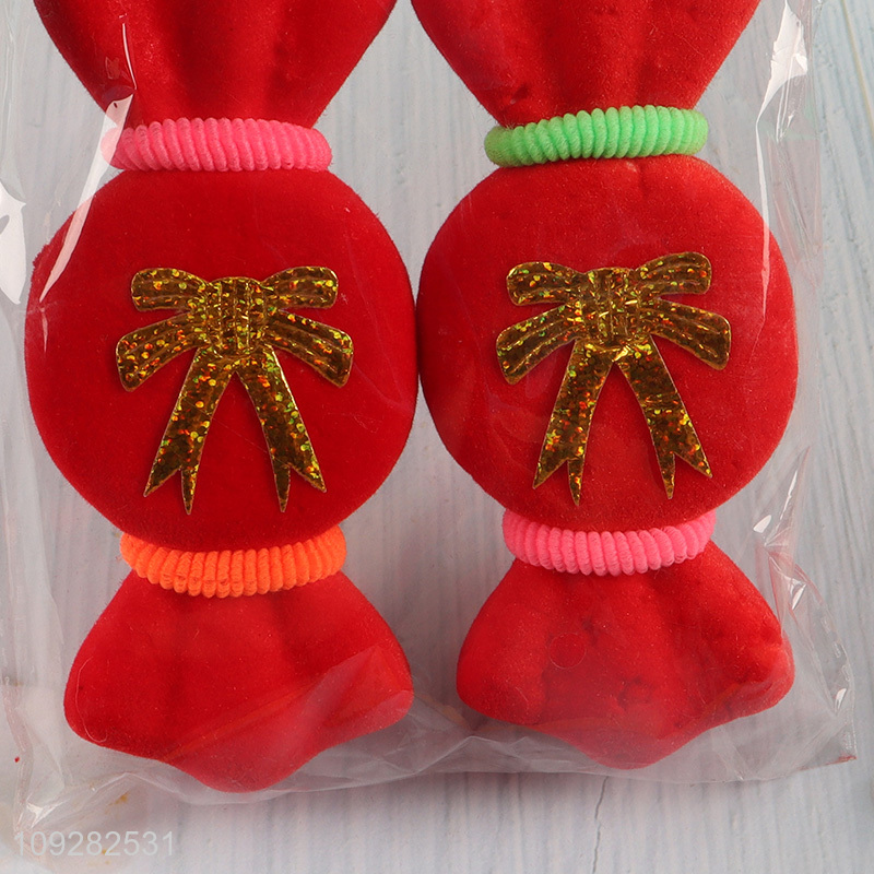 Top quality 2pcs foam christmas hanging ornament decoration set