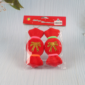 Top quality 2pcs foam christmas hanging ornament decoration set