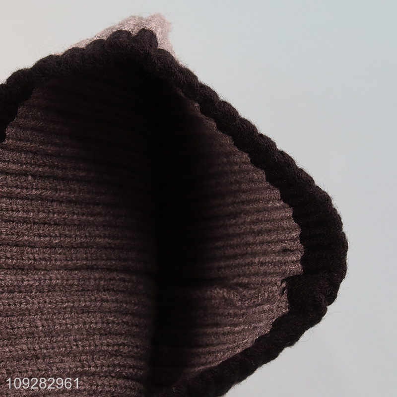 Hot products warm winter knitted hat beanies hat for sale