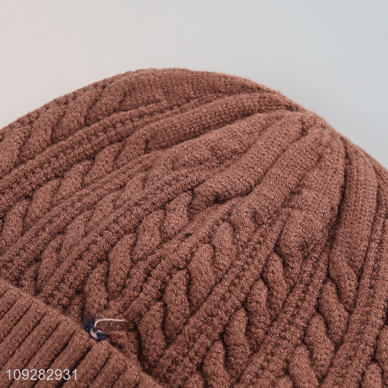 Popular products fashion multicolor knitted hat beanies hat