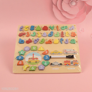Low price multifunctional playing learning writing board educational toys