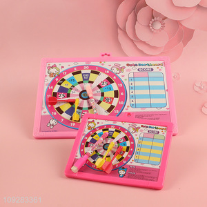 Best selling 2in1 kids white board painting board dart toys
