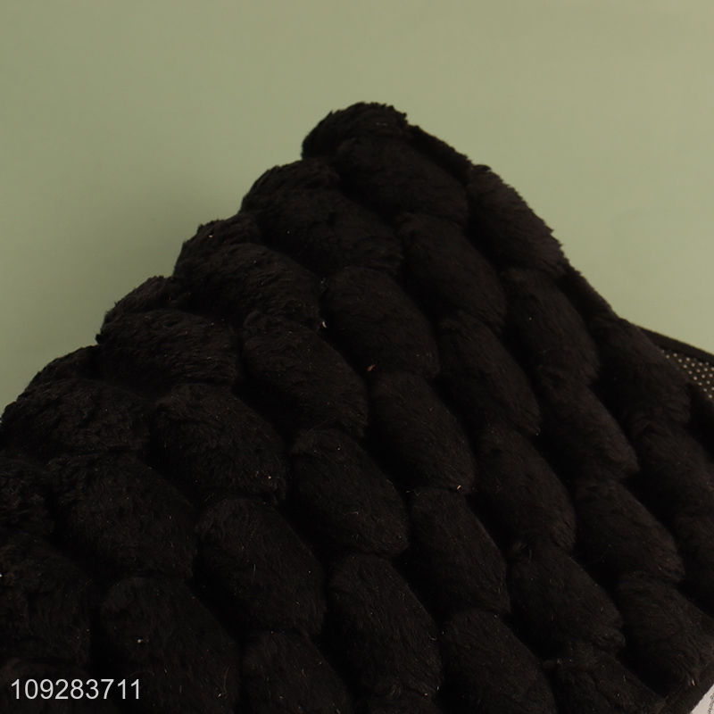 Hot selling anti-slip black home floor mat door mat