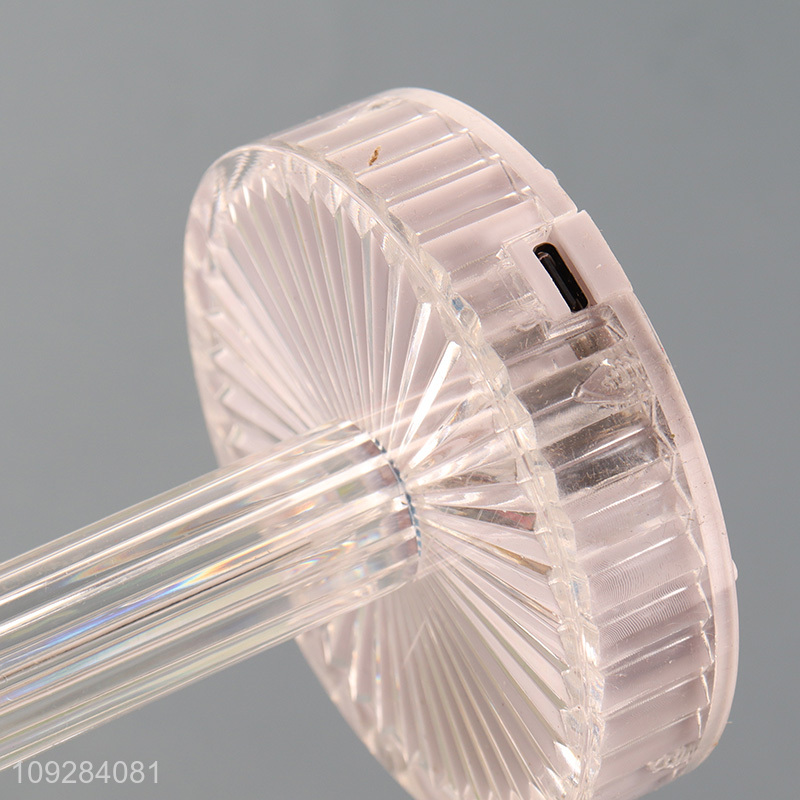 Top quality bedroom color changing rechargeable table lamp