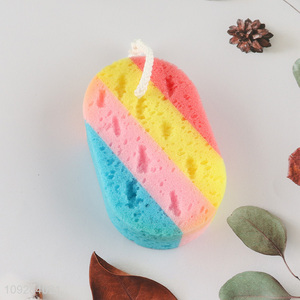 China supplier reusable soft bath sponge shower sponge