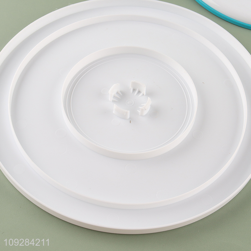 New arrival round plastic cake decorating turn table