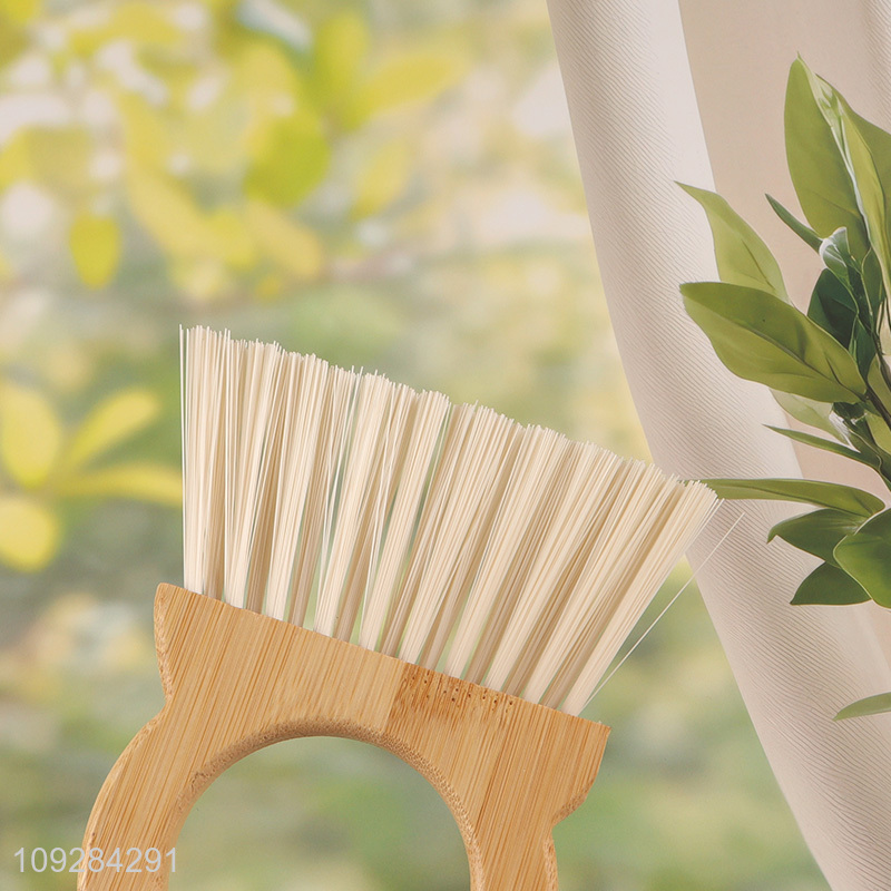 New arrival bamboo handle table cleaning table broom brush