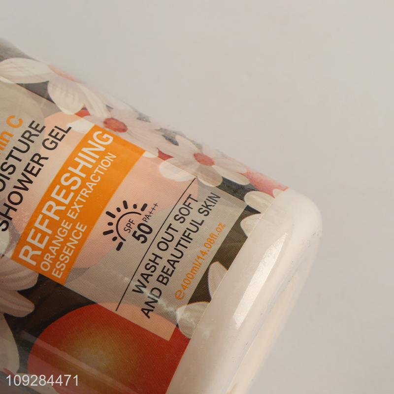 Hot products orange vitamin c moisture shower gel