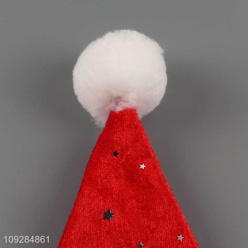 Hot items red christmas hat Santa hat for party supplies