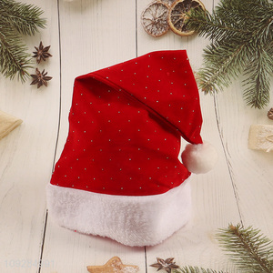 Best sale red party supplies christmas hat Santa hat