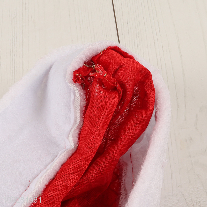 Top sale polyester party supplies christmas hat Santa hat