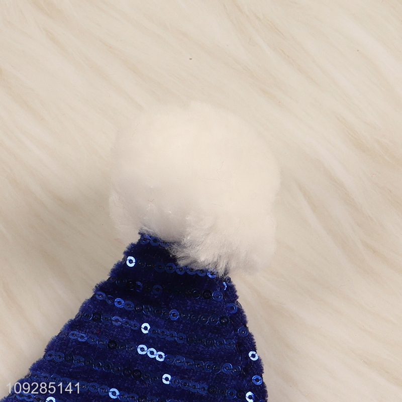 Factory price multicolor christmas hat Santa hat for sale