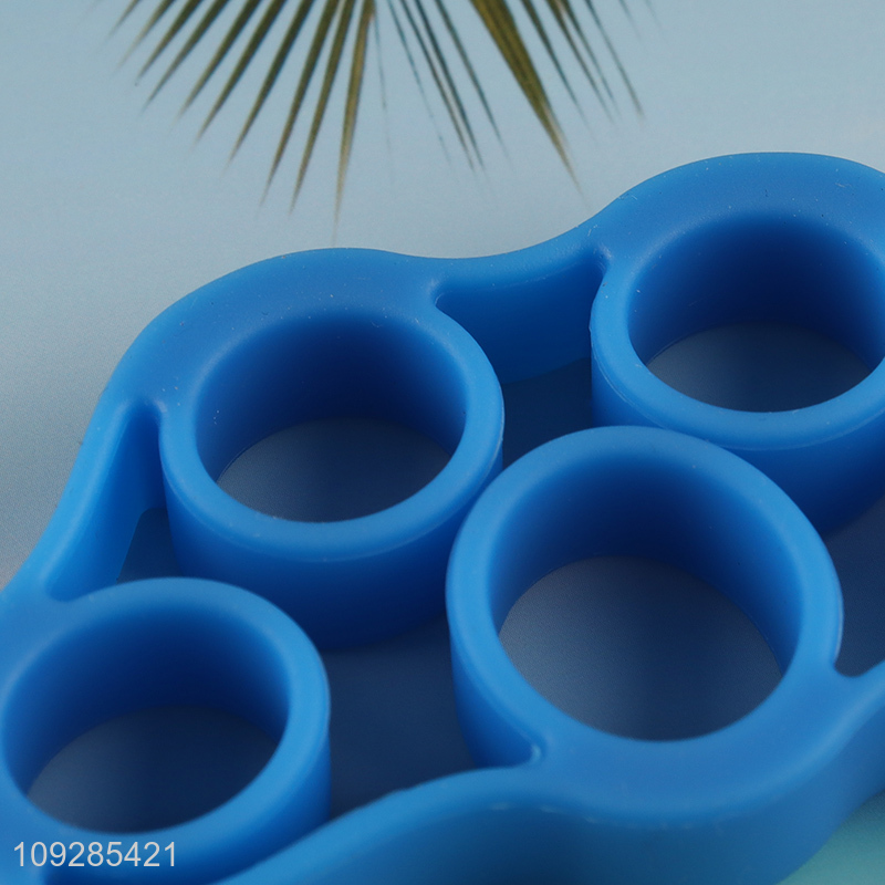 Wholesale Silicone Finger Exerciser Grip Strength Trainer Hand Grip