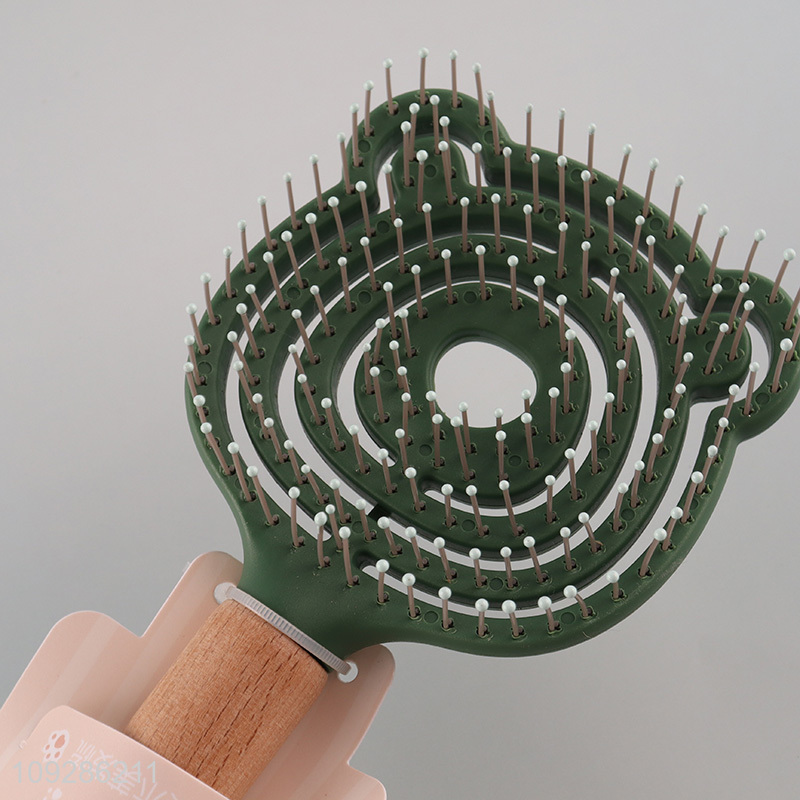 Hot selling wide teeth anti-static hair comb hair brush