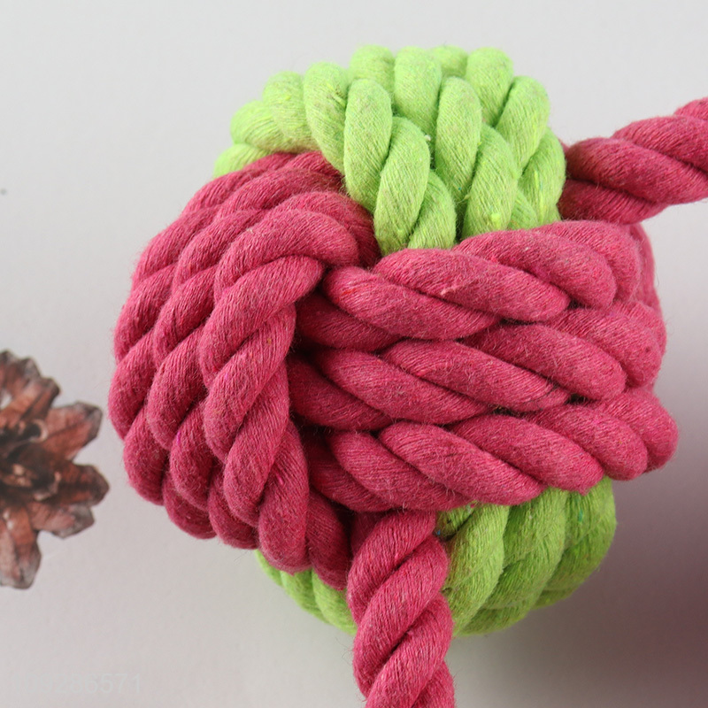 New arrival pet chew toys teething toys cotton rope toys