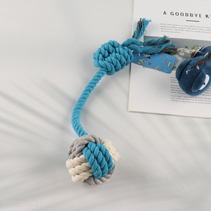Good quality pet chew toys teething toys cotton rope toys