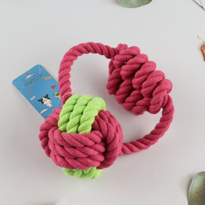 New arrival pet chew toys teething toys cotton rope toys
