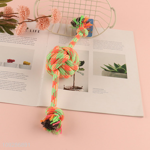 China products pet chew toys teething toys cotton rope toys