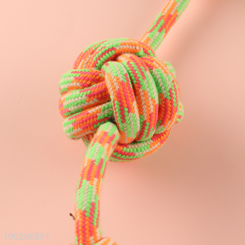 China products pet chew toys teething toys cotton rope toys